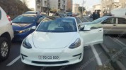Երևանի Անտառային փողոցում բախվել են «Tesla»-ն, «Mercedes»-ն ու «Mitsubishi»-ն