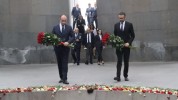 Վրաստանի ներքին գործերի նախարարն այցելել է Հայոց ցեղասպանության հուշահամալիր