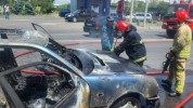 Երևանում մեքենա է այրվել. վարորդը և ուղևորը հոսպիտալացվել են