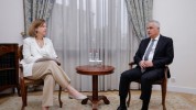 Մհեր Գրիգորյանի հանդիպումը ԱՄՆ դեսպանի հետ