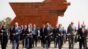 Արարատ Միրզոյանը ՀՀ ղեկավարների հետ այցելել է Սարդարապատի հուշահամալիր